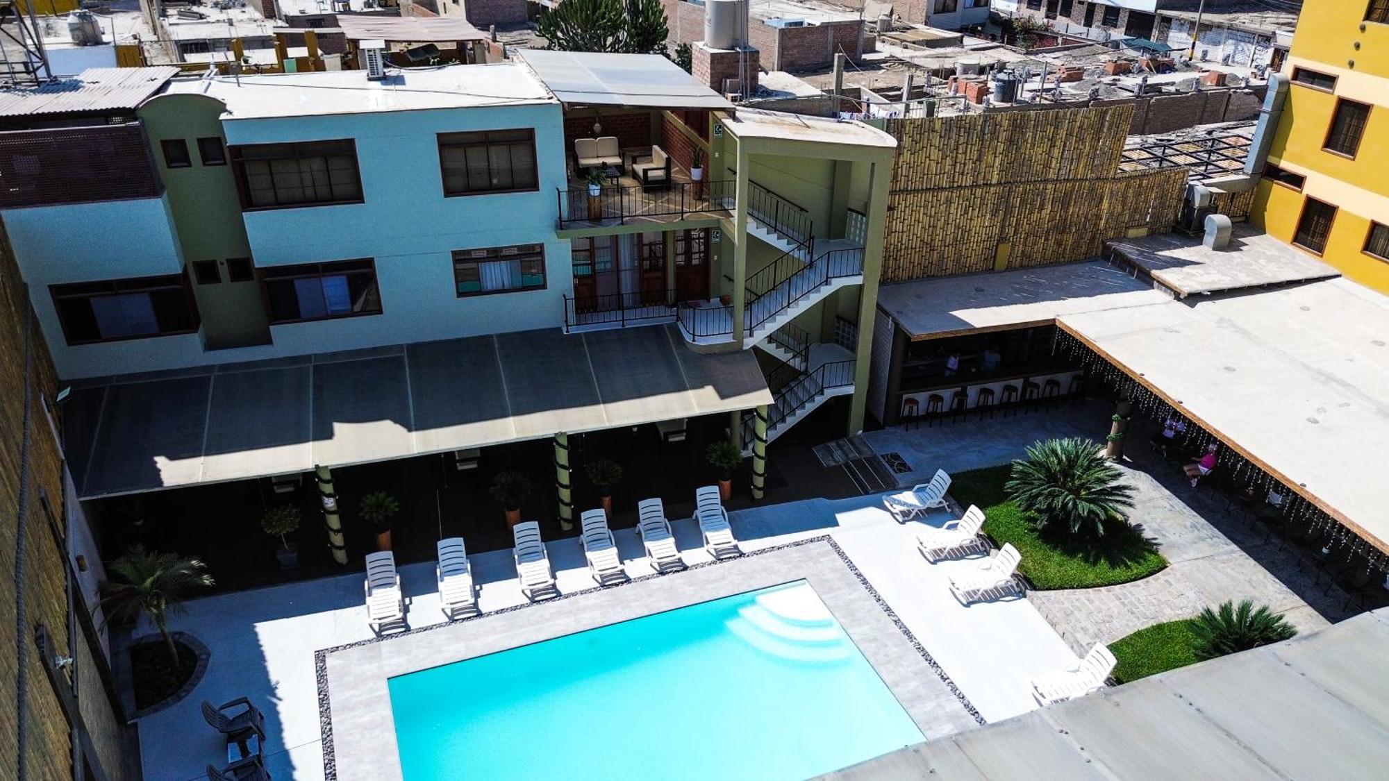Apart Hotel El Canaveral Chincha Alta Exteriör bild