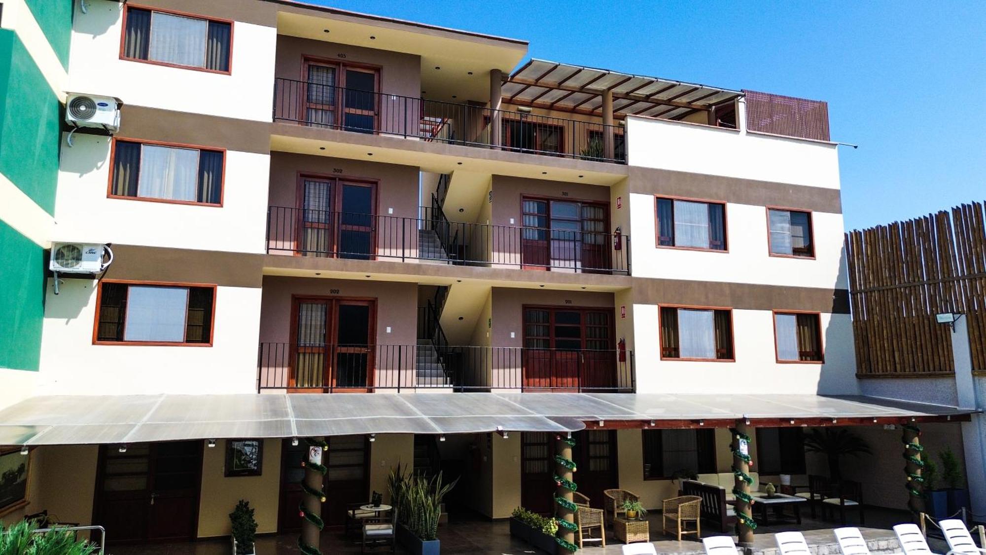 Apart Hotel El Canaveral Chincha Alta Exteriör bild