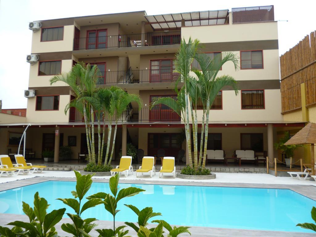 Apart Hotel El Canaveral Chincha Alta Exteriör bild
